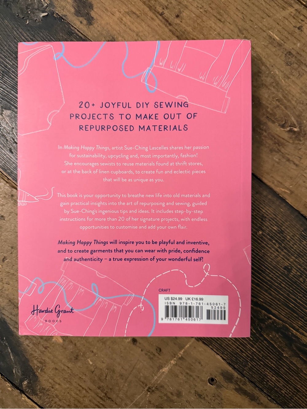 Pink "Making Happy Things" Book - Picture 2 of 2